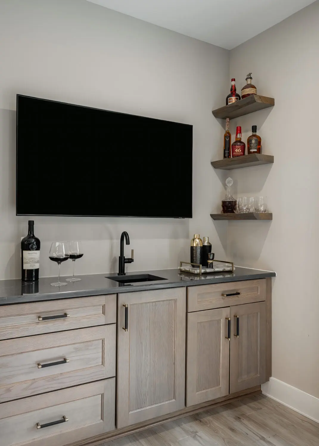 beautiful bar addition to home remodel in alexandria va, northern virginia interior designers (25)