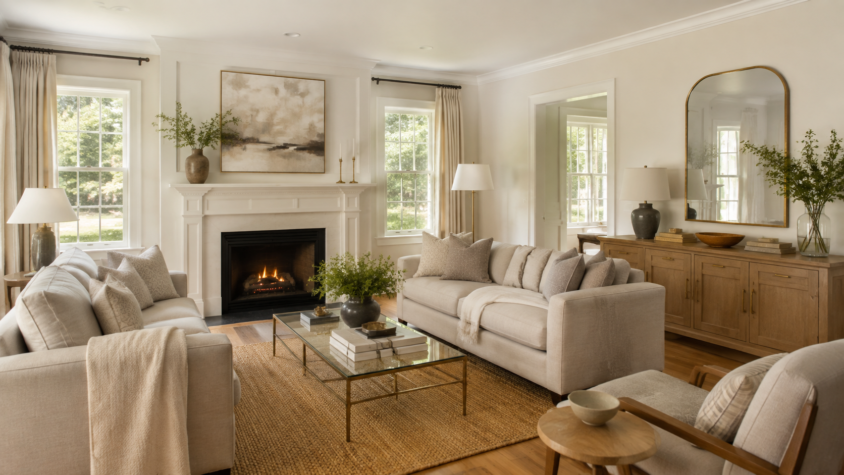 transitional design style interior